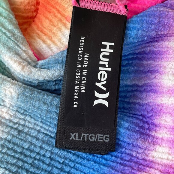 NEW Hurley Womens XL Rainbow Ombre Cheeky Scoop Bikini Bottom Swimwear - Picture 5 of 11